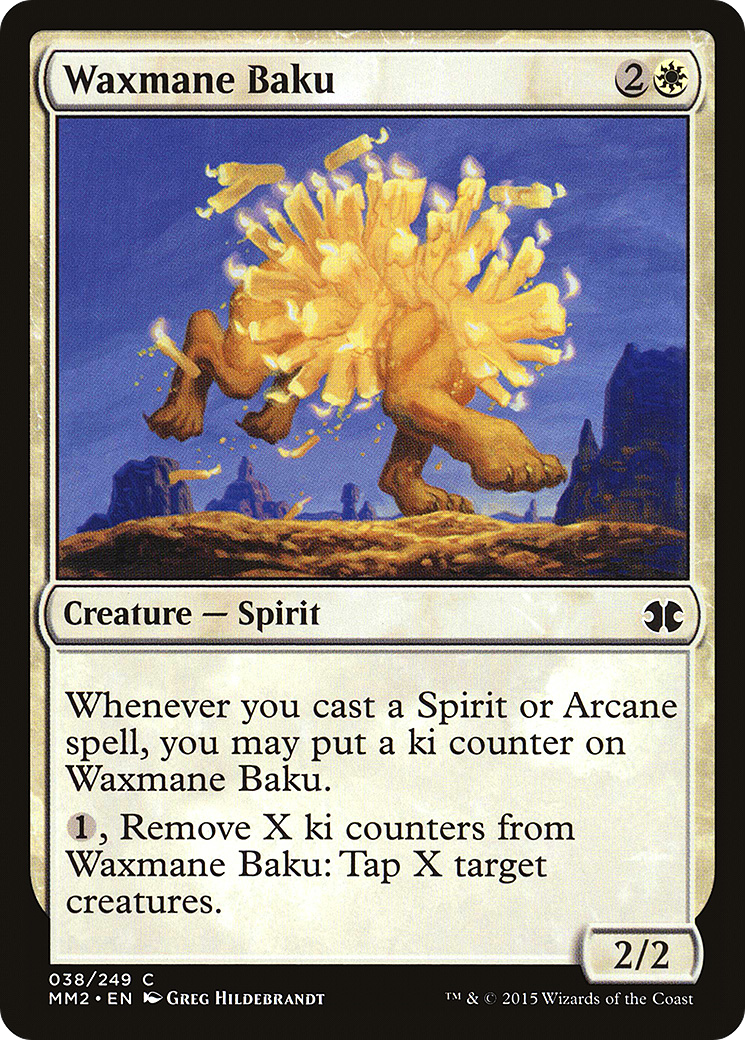 Image of Waxmane Baku (MM2-038) - Modern Masters 2015