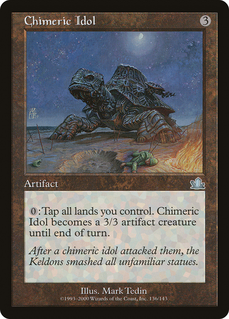 Image of Chimeric Idol (PCY-136) - Prophecy Foil