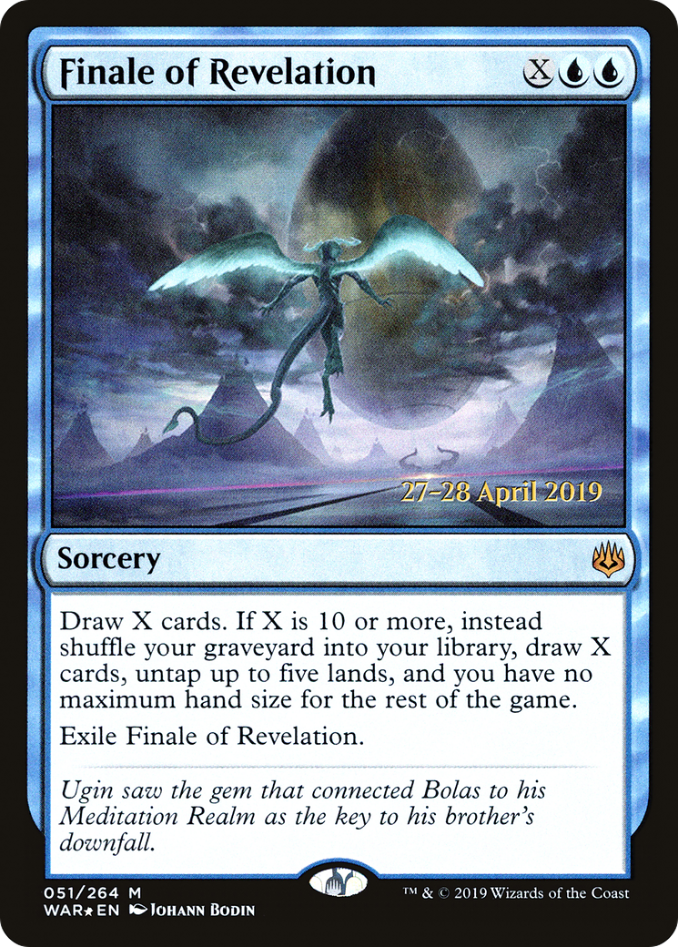 Image of Finale of Revelation (PRE-051) - War of the Spark Promos Foil