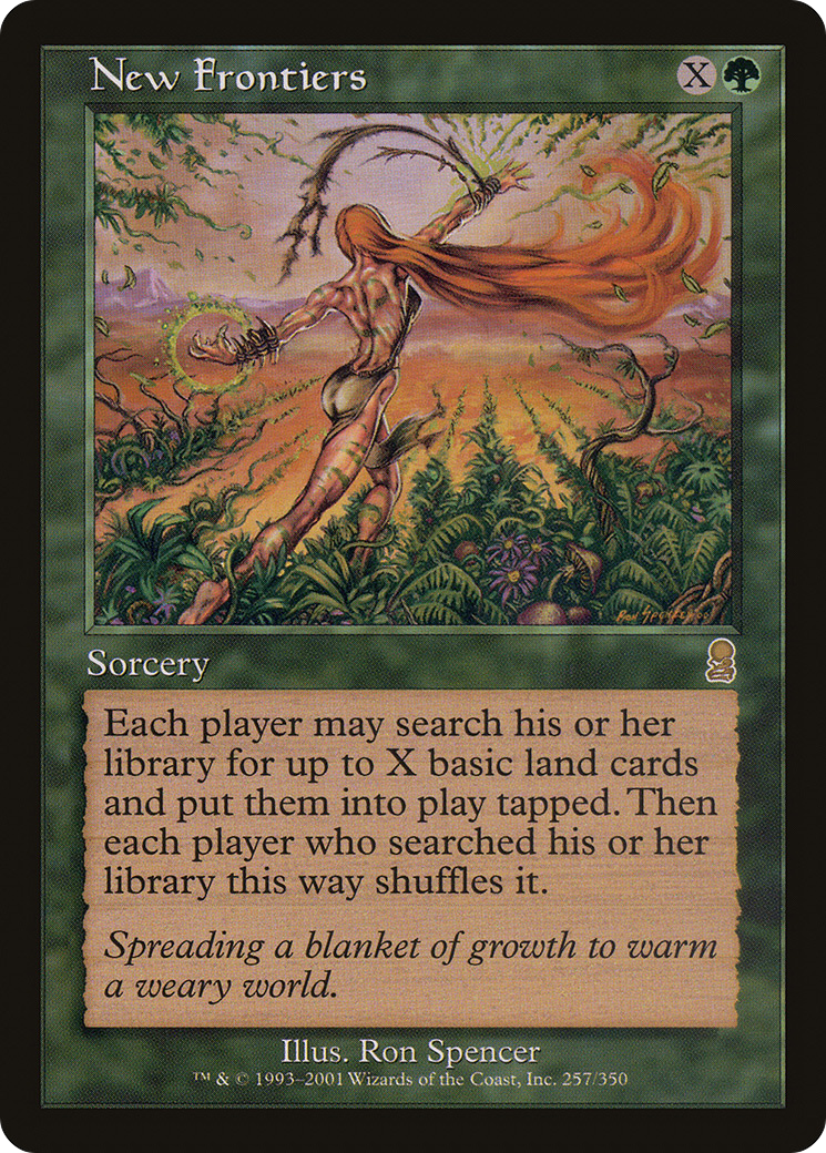 Image of New Frontiers (ODY-257) - Odyssey Foil