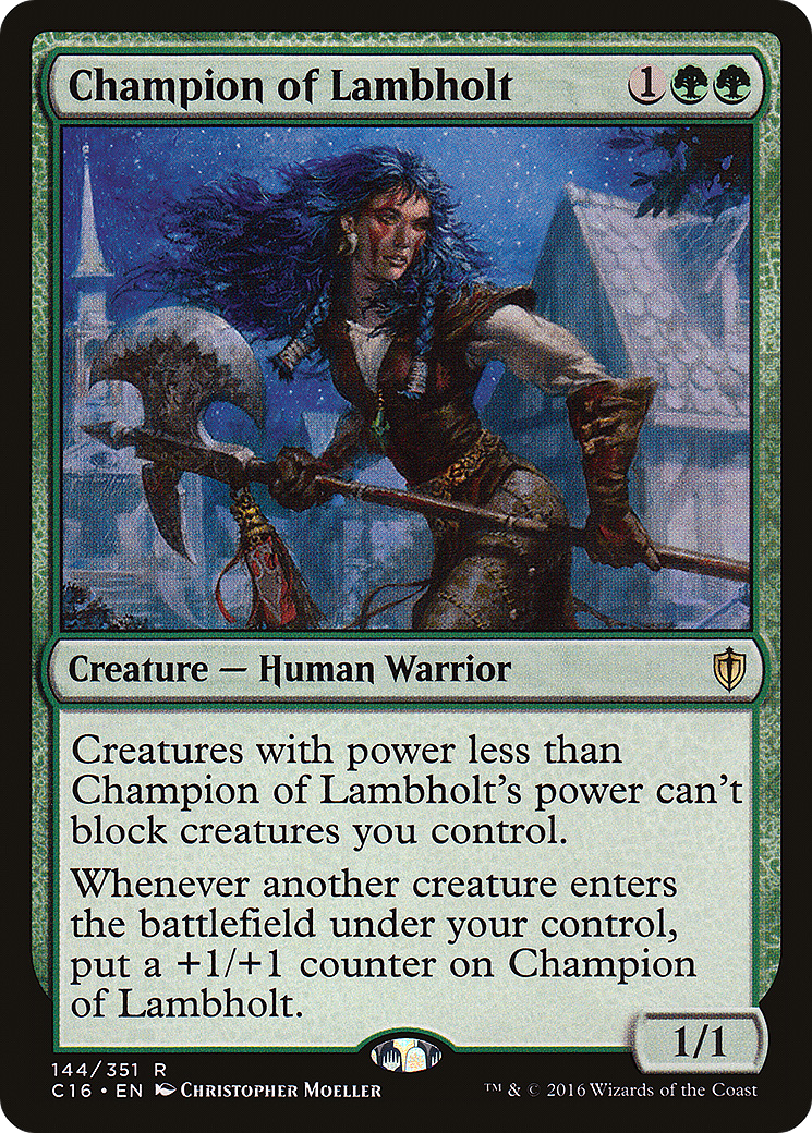 Image of Champion of Lambholt (C16-144) - Commander 2016