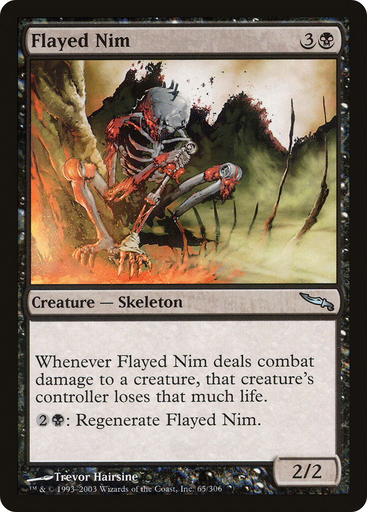 Image of Flayed Nim (MRD-065) - Mirrodin Foil