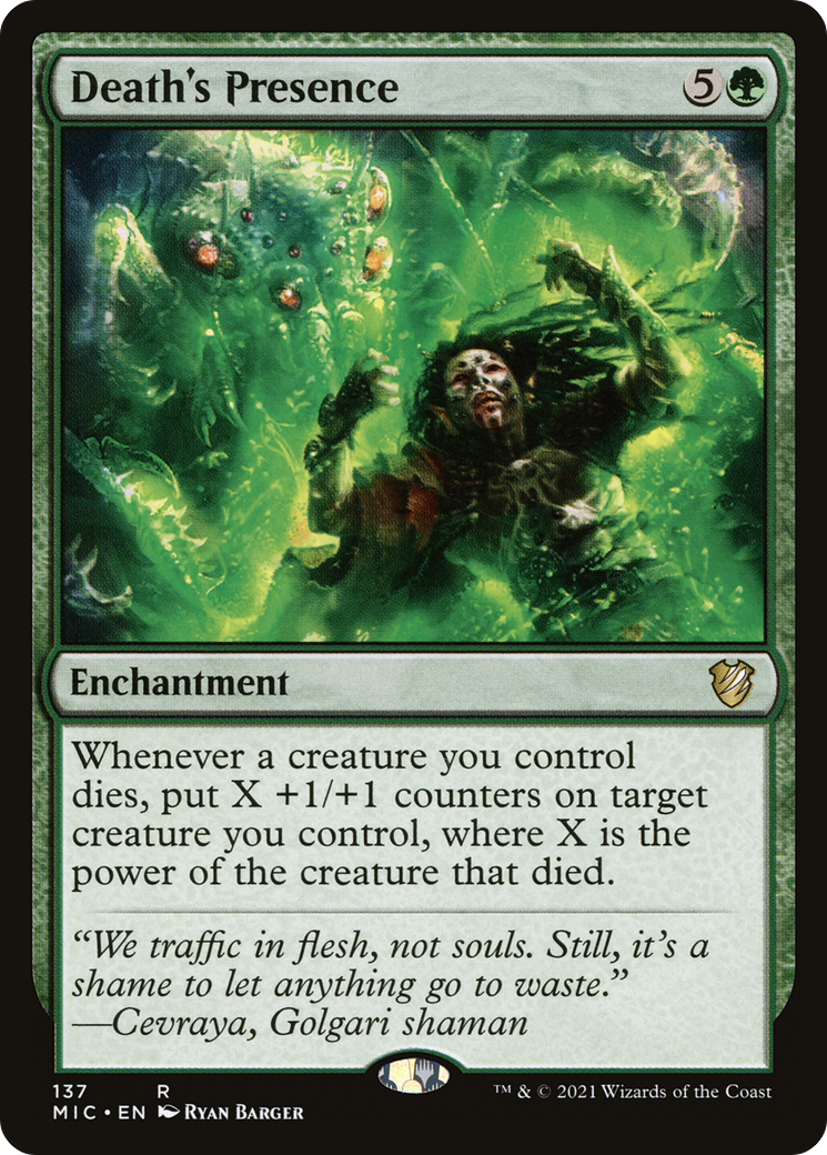 Image of Death's Presence (MIC-137) - Midnight Hunt Commander