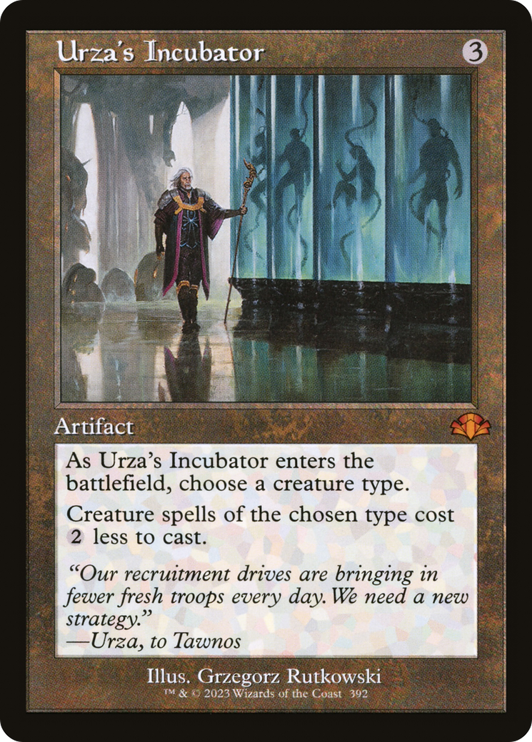 Image of Urza's Incubator (Retro Frame) (DMR-392) - Dominaria Remastered Foil