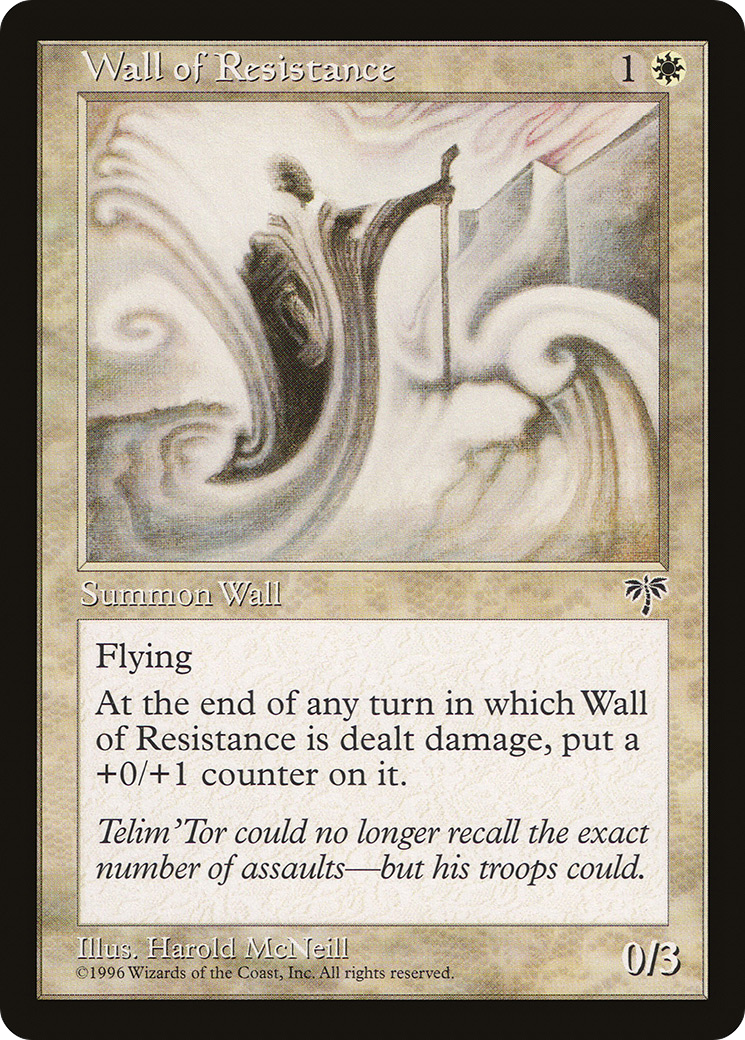 Image of Wall of Resistance (MIR-) - Mirage