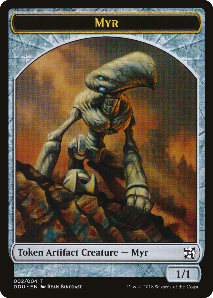 Image of Myr Token (DDU-002) - Duel Decks: Elves vs. Inventors Tokens