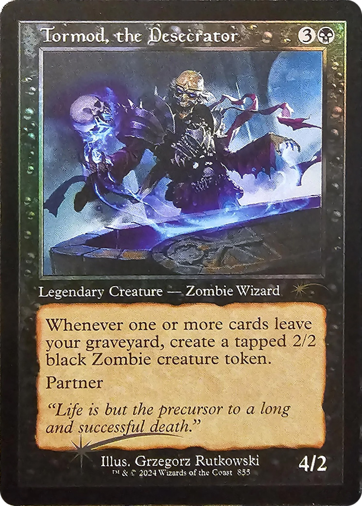 Image of Tormod, the Desecrator (SLD-855) - Secret Lair Drop Foil
