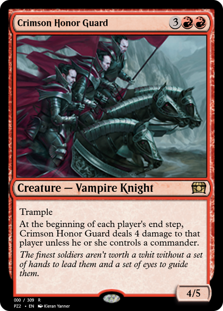 Image of Crimson Honor Guard (PZ2-65697) - Treasure Chest