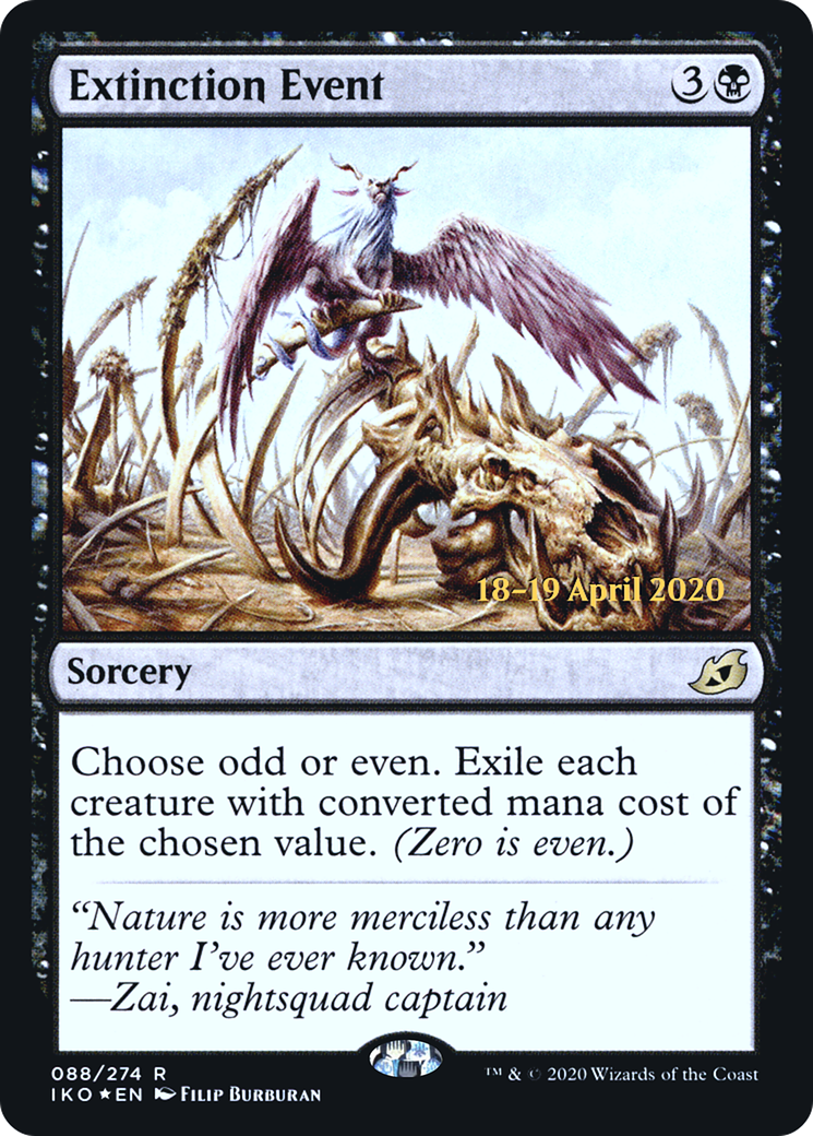 Image of Extinction Event (PRE-088) - Ikoria: Lair of Behemoths Promos Foil