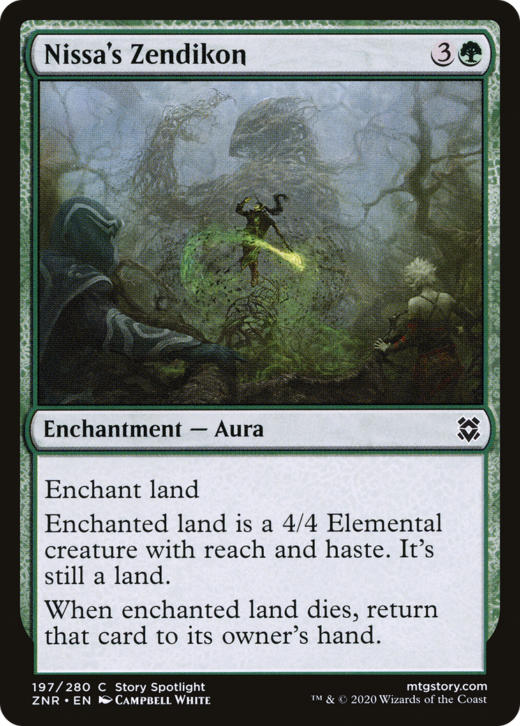 Image of Nissa's Zendikon (ZNR-197) - Zendikar Rising