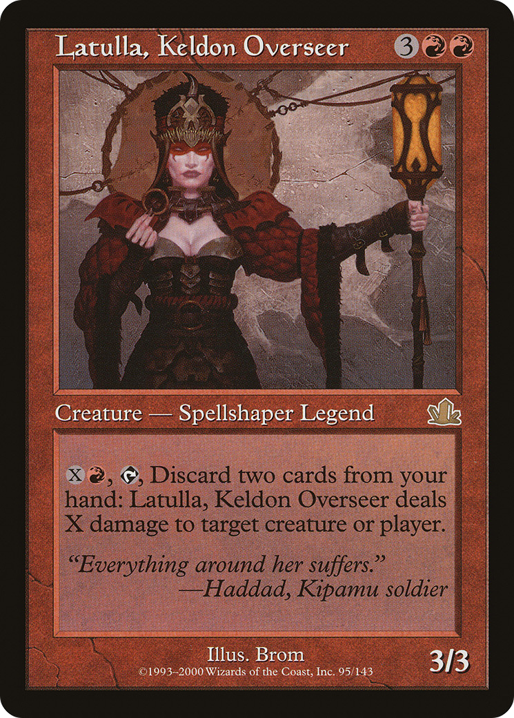 Image of Latulla, Keldon Overseer (PCY-095) - Prophecy