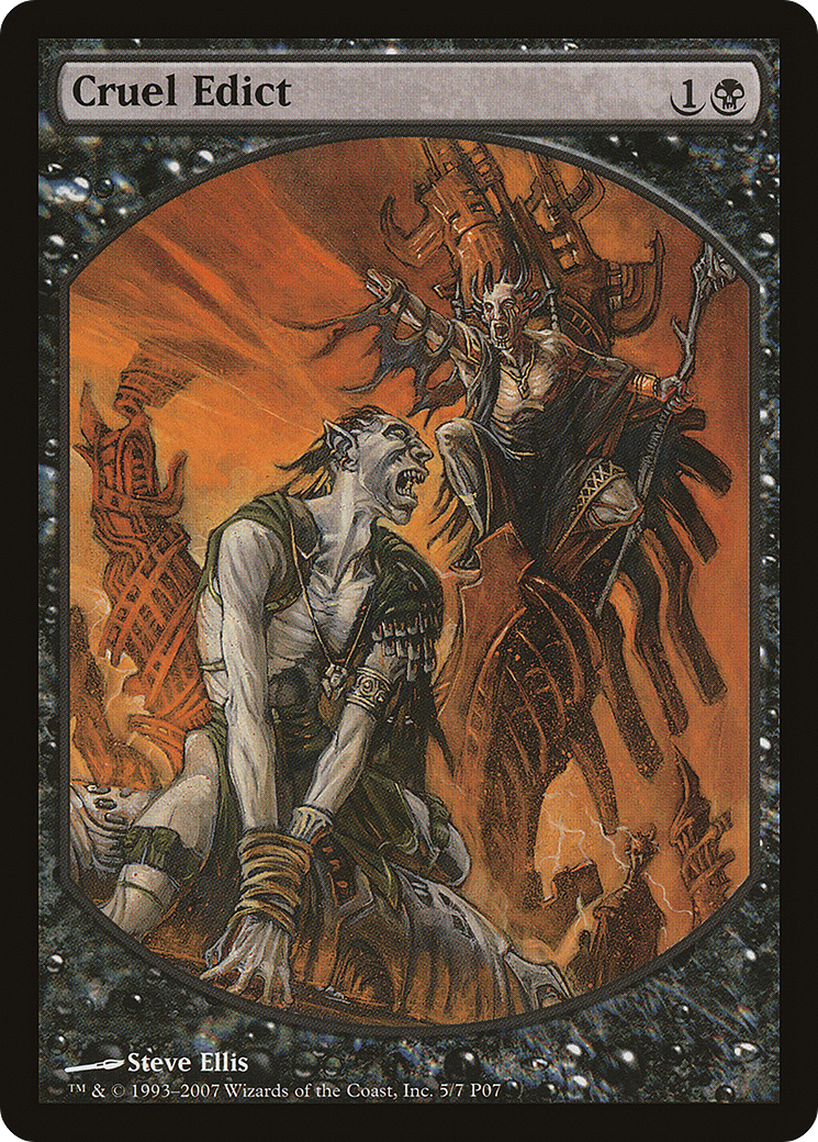 Image of Cruel Edict (MPRP-005) - Magic Player Rewards 2007