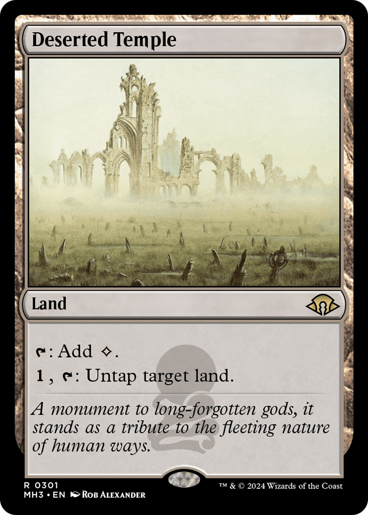 Image of Deserted Temple (MH3-301) - Modern Horizons 3 Foil