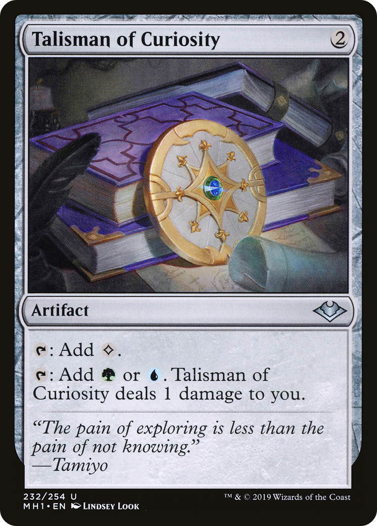 Image of Talisman of Curiosity (MH1-232) - Modern Horizons