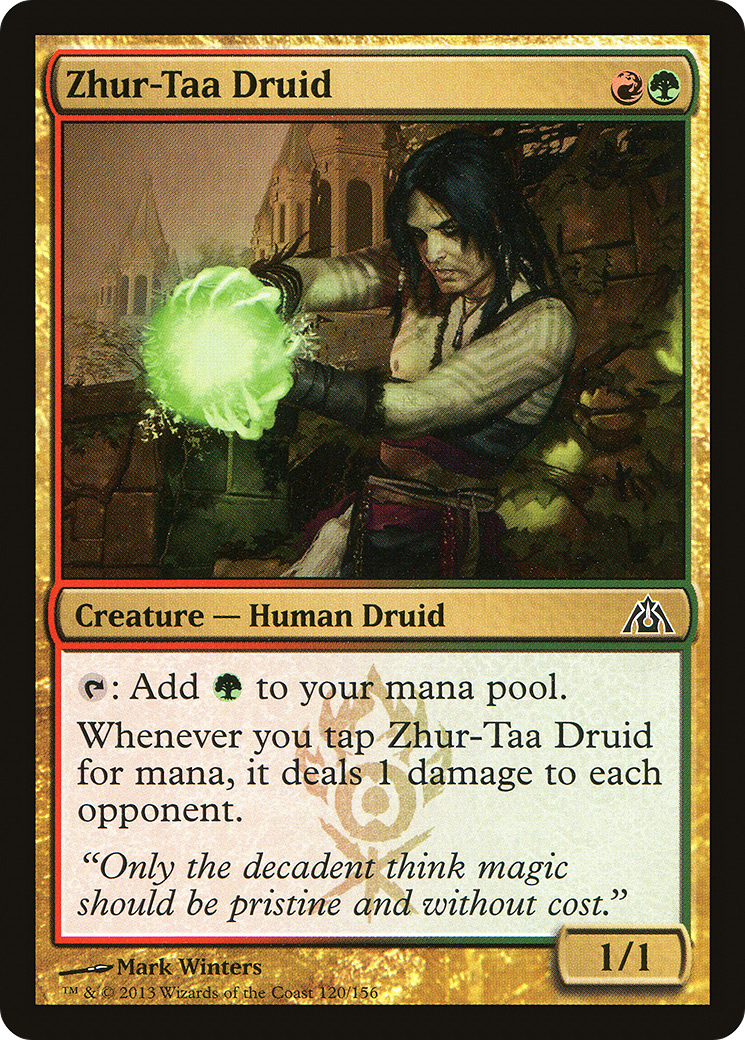 Image of Zhur-Taa Druid (DGM-120) - Dragon's Maze Foil