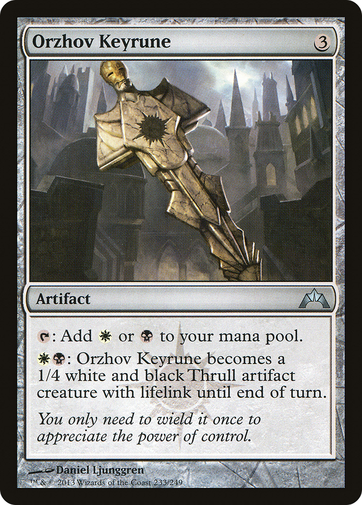 Image of Orzhov Keyrune (GTC-233) - Gatecrash