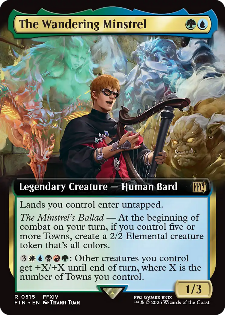 Image of The Wandering Minstrel (Extended Art) (FIN-515) - FINAL FANTASY: (Extended Art)