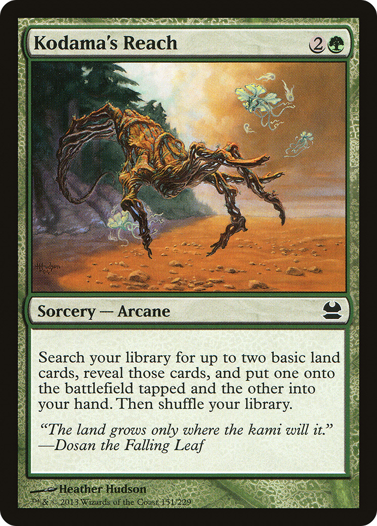 Image of Kodama's Reach (MMA-151) - Modern Masters Foil