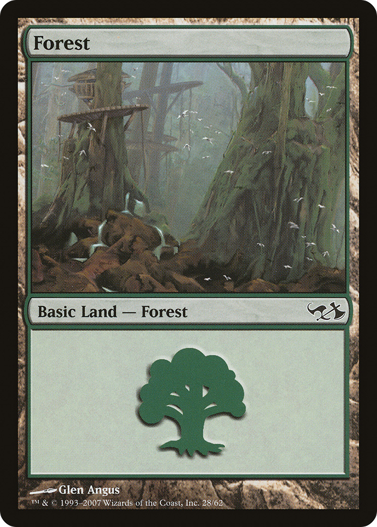 Image of Forest (28) (EVG-028) - Duel Decks: Elves vs. Goblins