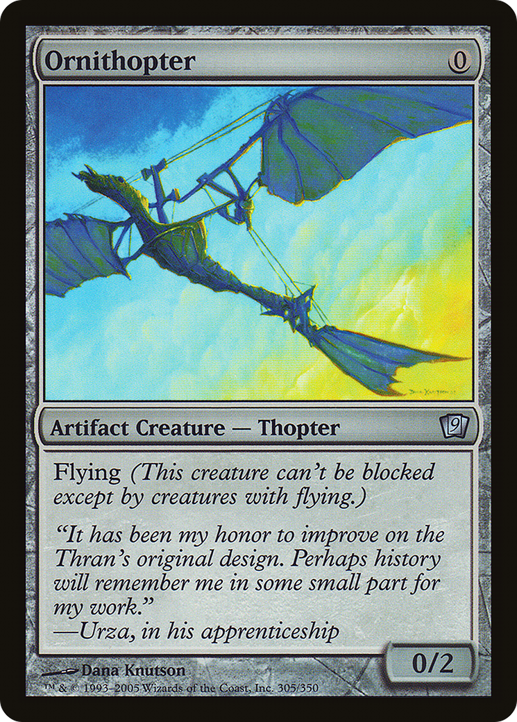 Image of Ornithopter (9ED-305★) - 9th Edition Foil