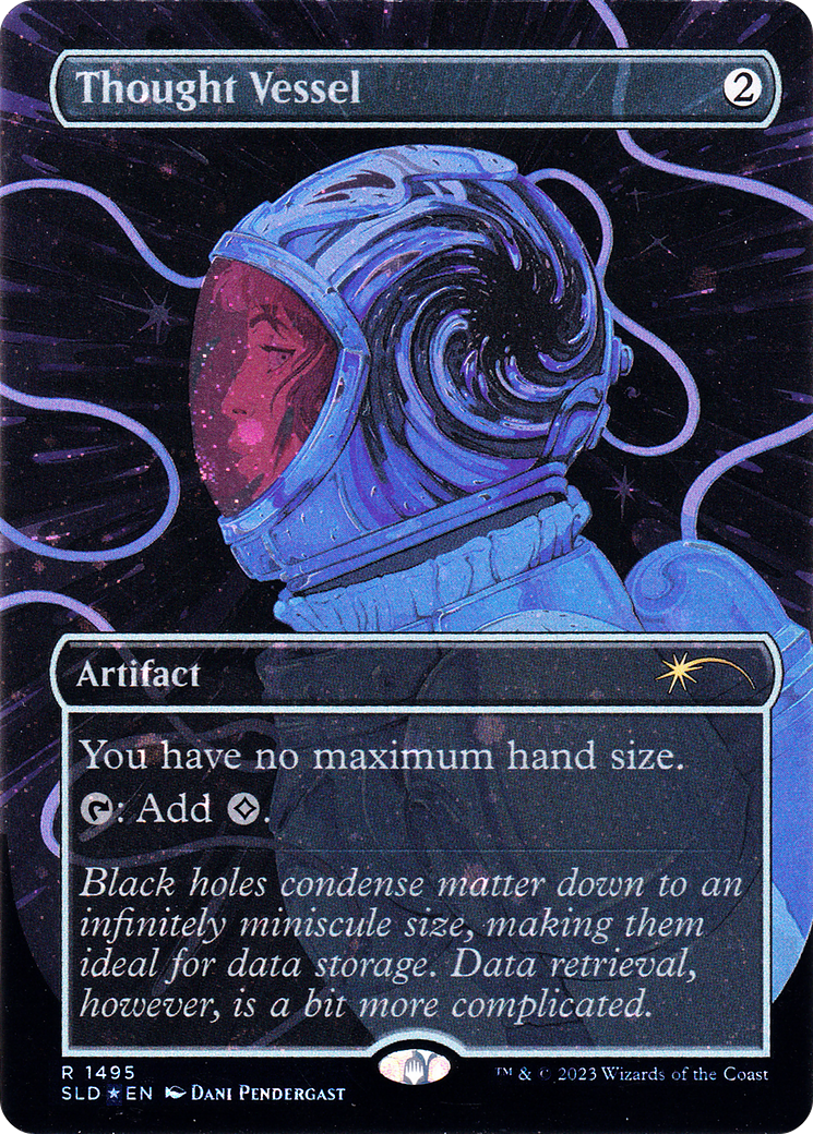 Image of Thought Vessel (Galaxy Foil) (SLD-1495★) - Secret Lair Drop (Borderless) Foil