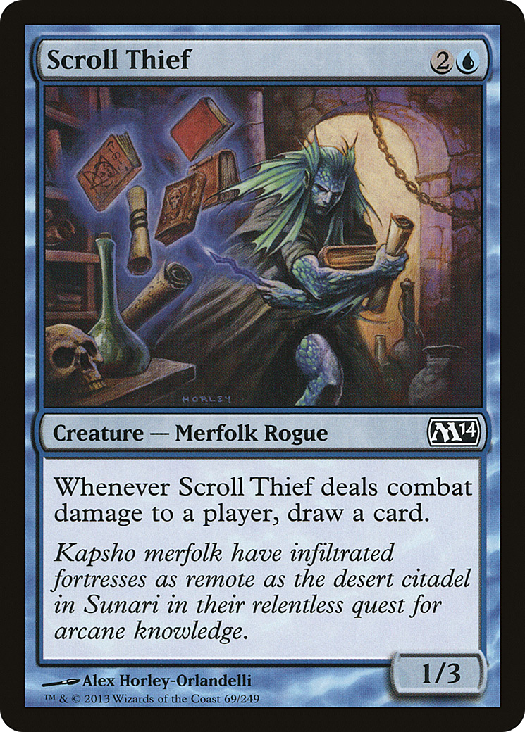 Image of Scroll Thief (M14-069) - Magic 2014