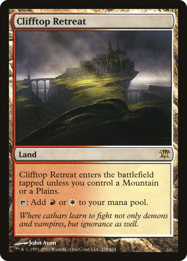 Image of Clifftop Retreat (ISD-238) - Innistrad Foil