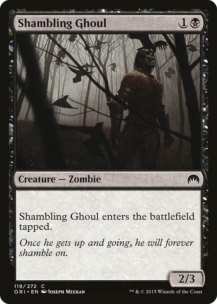 Image of Shambling Ghoul (ORI-119) - Magic Origins Foil