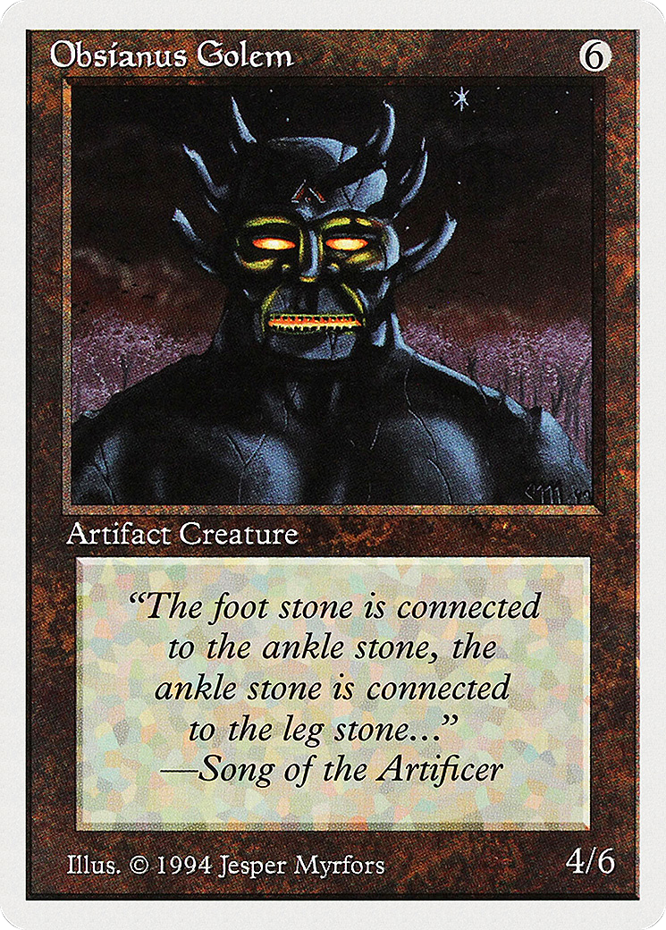 Image of Obsianus Golem (SUM-268) - Summer Magic / Edgar