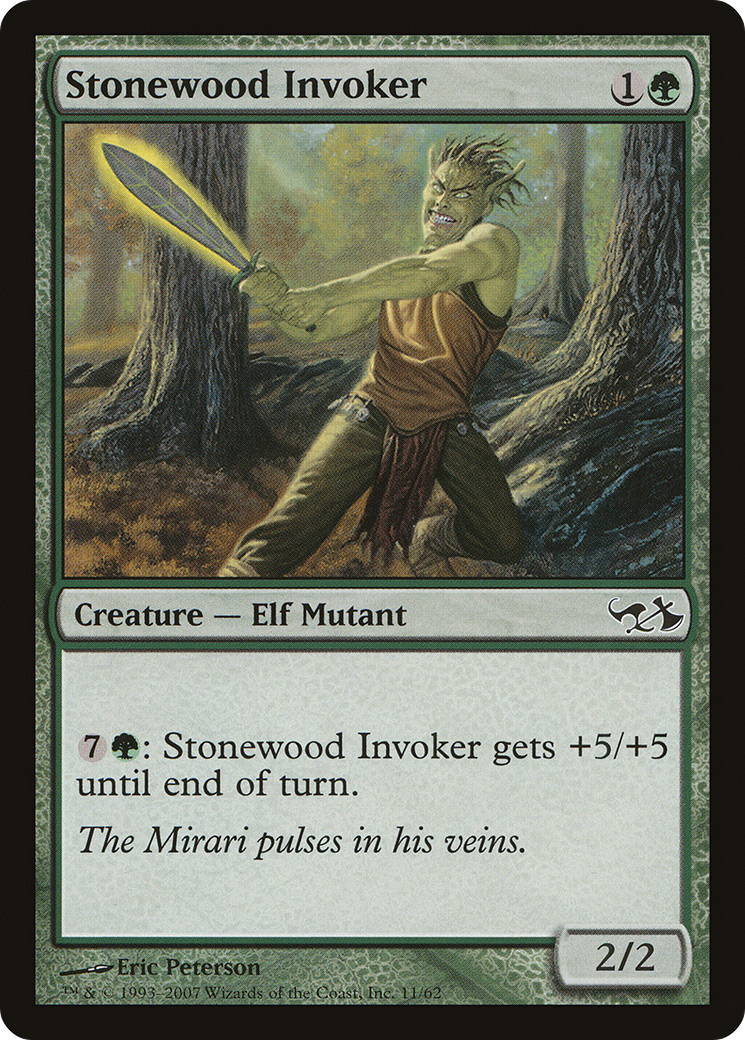 Image of Stonewood Invoker (EVG-011) - Duel Decks: Elves vs. Goblins
