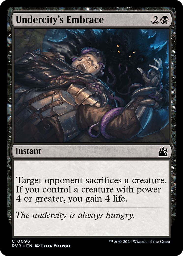 Image of Undercity's Embrace (RVR-096) - Ravnica Remastered