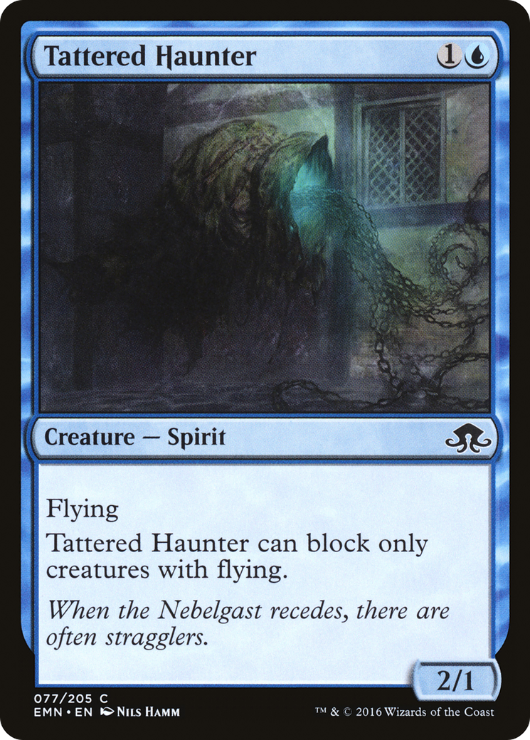 Image of Tattered Haunter (EMN-077) - Eldritch Moon Foil