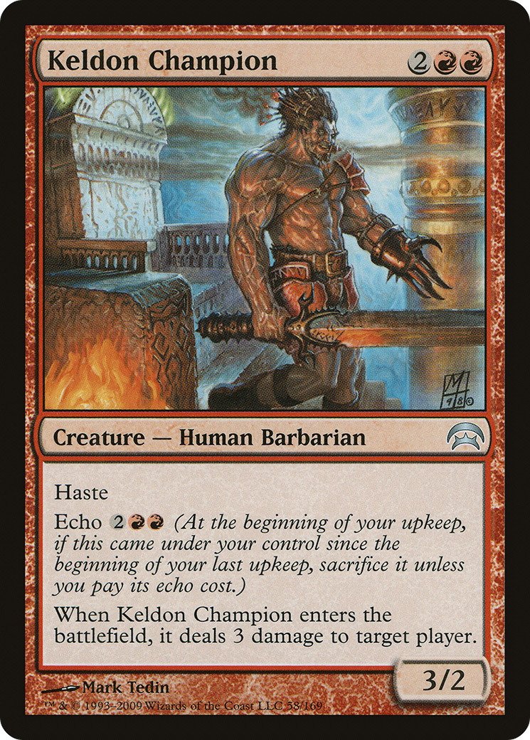 Image of Keldon Champion (HOP-058) - Planechase