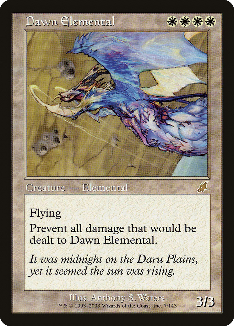 Image of Dawn Elemental (SCG-007) - Scourge