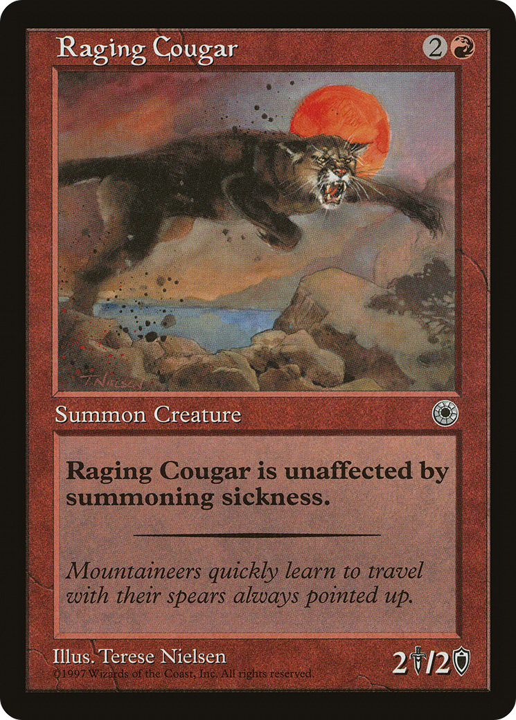 Image of Raging Cougar (POR-) - Portal