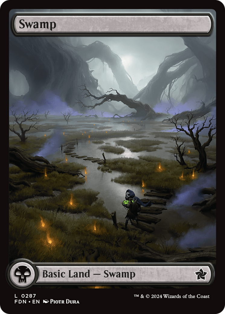 Image of Swamp (0287) (FDN-287) - Foundations Foil