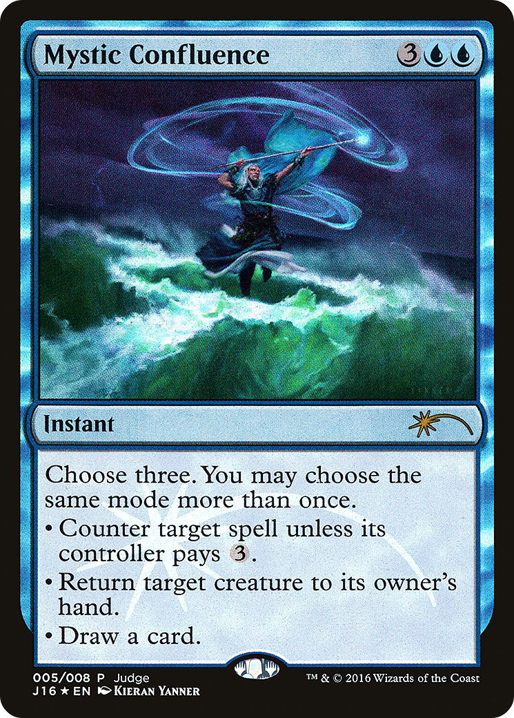 Image of Mystic Confluence (JDG-005) - Judge Gift Cards 2016 Foil