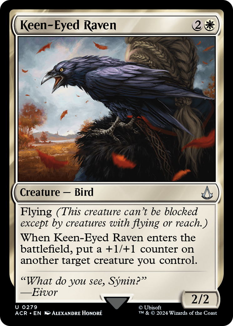 Image of Keen-Eyed Raven (ACR-279) - Assassin's Creed