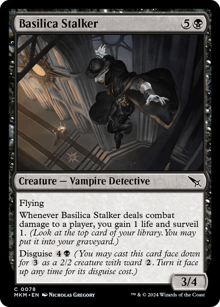 Image of Basilica Stalker (MKM-078) - Murders at Karlov Manor Foil