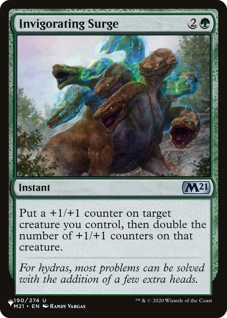 Image of Invigorating Surge (LIST-M21-190) - The List