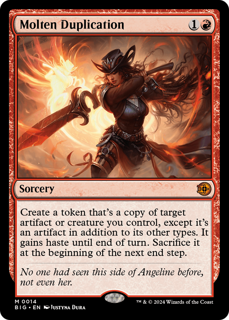 Image of Molten Duplication (BIG-014) - The Big Score Foil