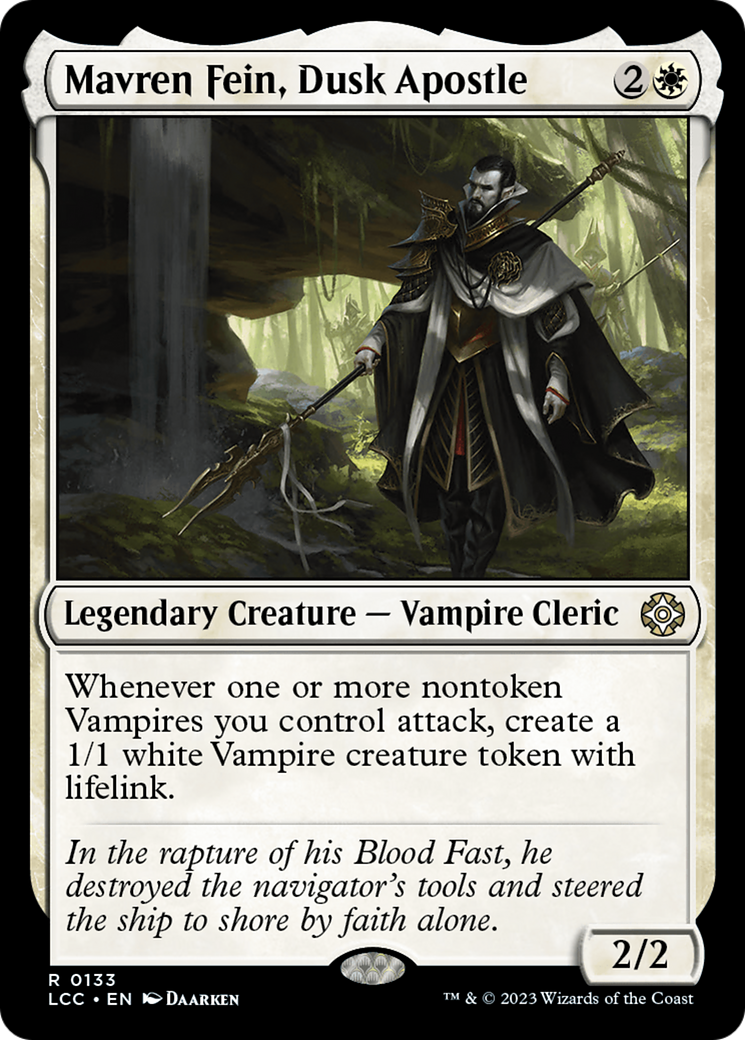 Image of Mavren Fein, Dusk Apostle (LCC-133) - The Lost Caverns of Ixalan Commander