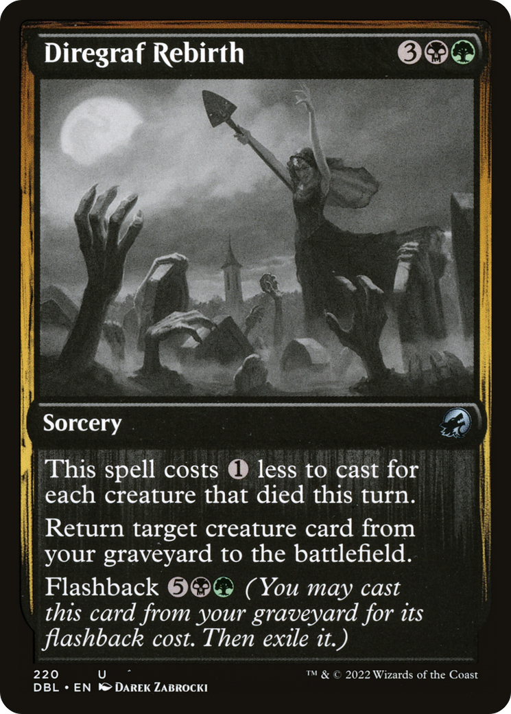 Image of Diregraf Rebirth (DBL-220) - Innistrad: Double Feature