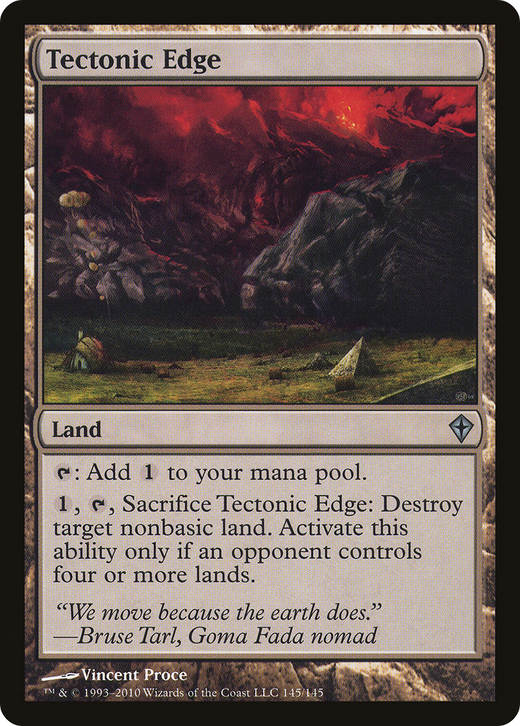 Image of Tectonic Edge (WWK-145) - Worldwake