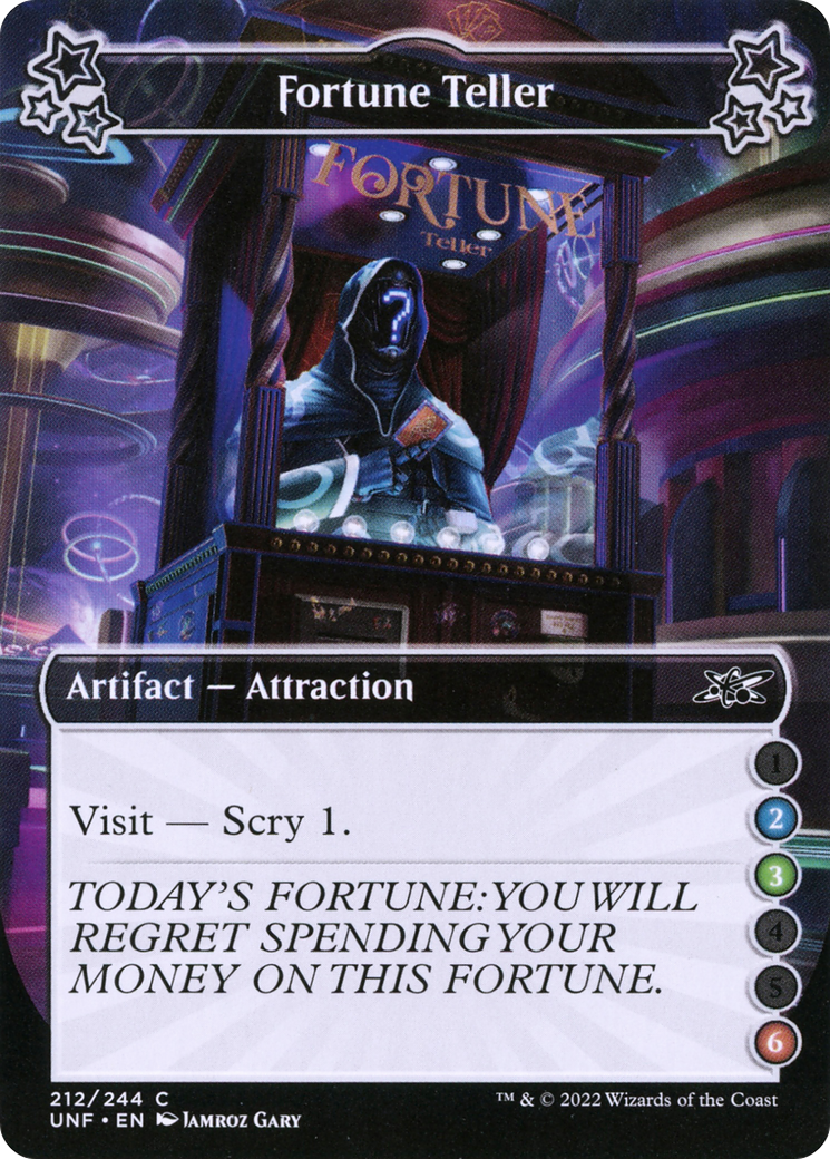 Image of Fortune Teller (2-3-6) (UNF-212) - Unfinity