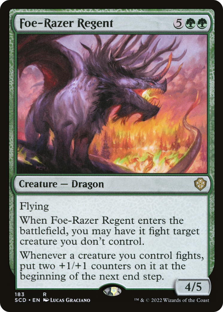 Image of Foe-Razer Regent (SCD-183) - Starter Commander Decks