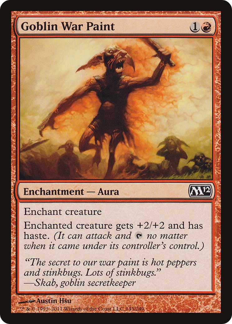 Image of Goblin War Paint (M12-143) - Magic 2012