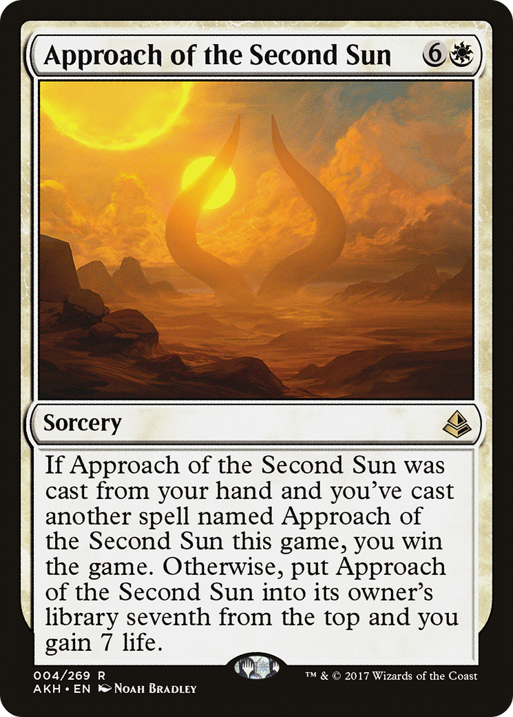 Image of Approach of the Second Sun (AKH-004) - Amonkhet Foil