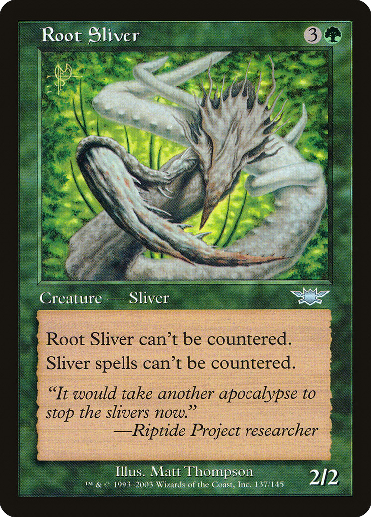Image of Root Sliver (LGN-137) - Legions