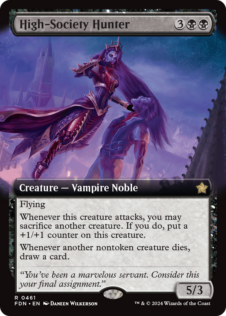 Image of High-Society Hunter (FDN-461) - Foundations: (Extended Art)